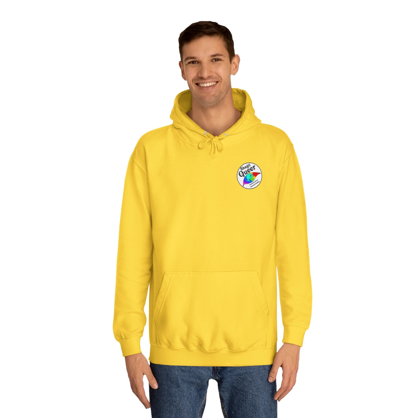2 SKAGIT QUEER Unisex College Hoodie