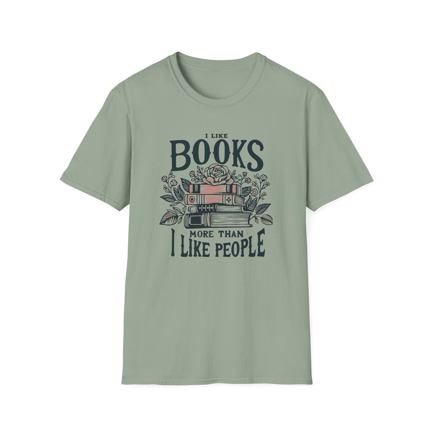 I LIKE BOOKS ... Unisex Softstyle T-Shirt