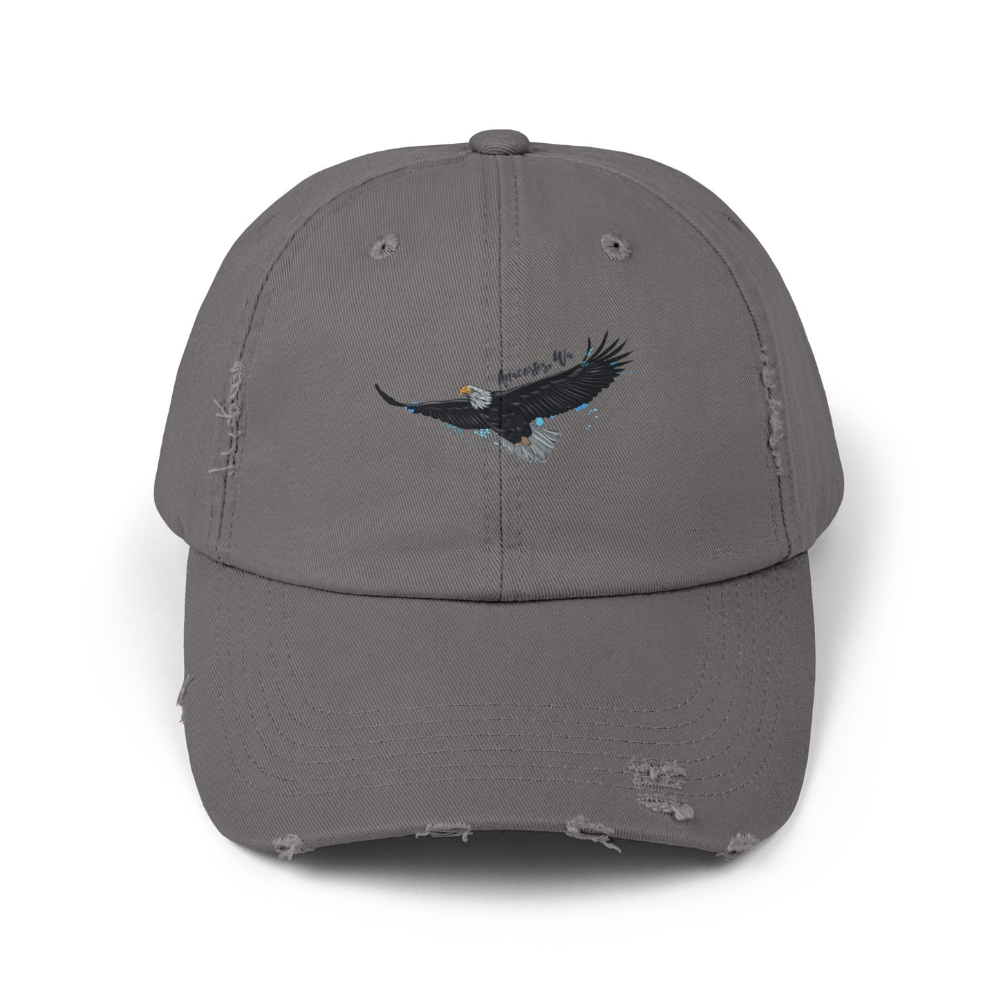 Anacortes Eagle Unisex Distressed Cap