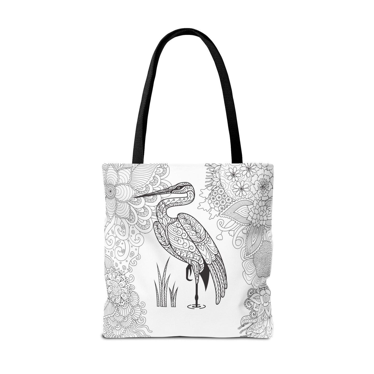 COLOR ME HERON Tote Bag