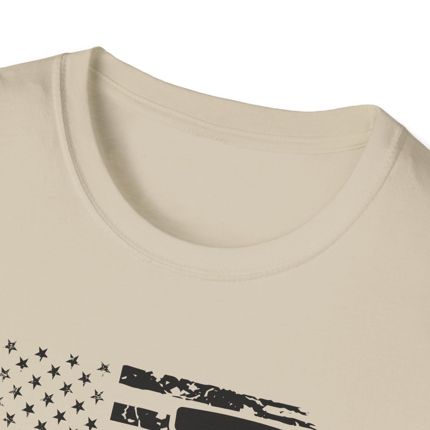 FLAG USA - DISC GOLF Unisex Softstyle T-Shirt