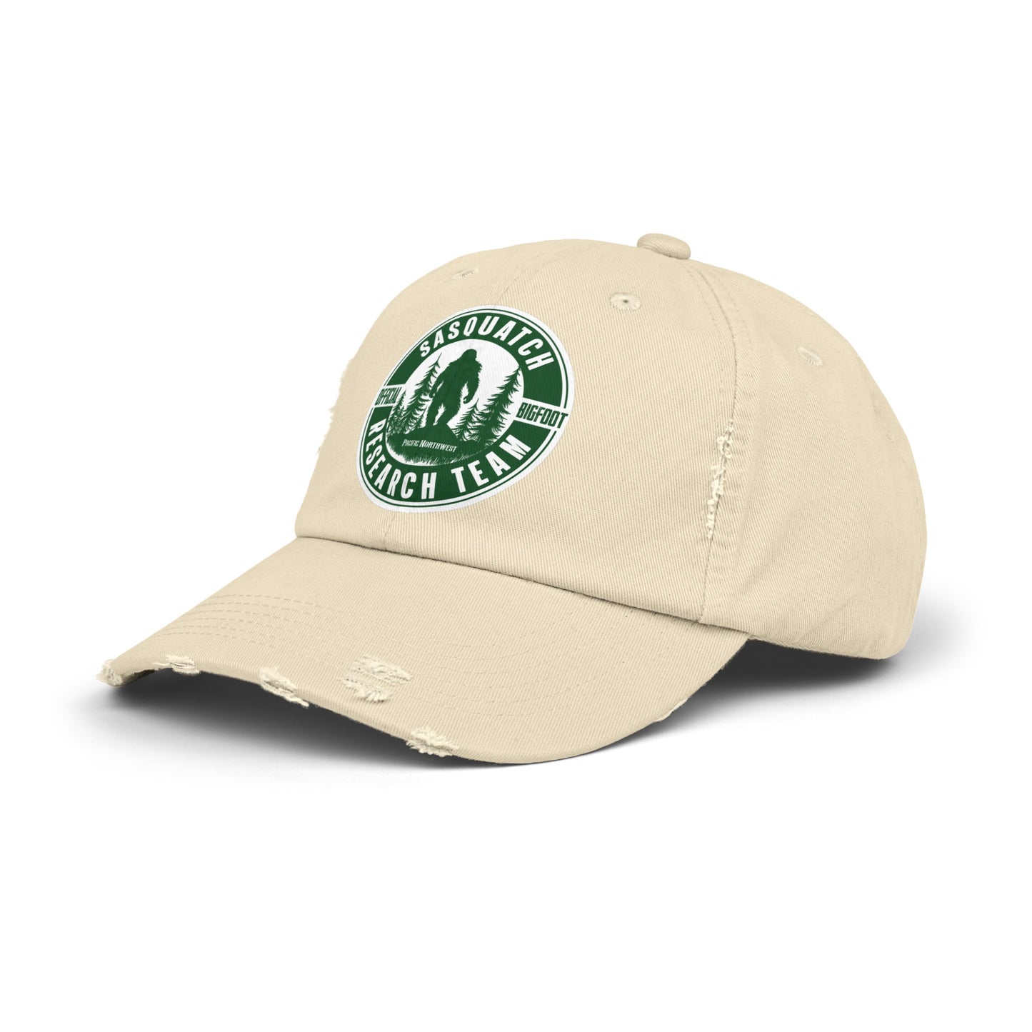 SASQUATCH - PNW Unisex Distressed Cap