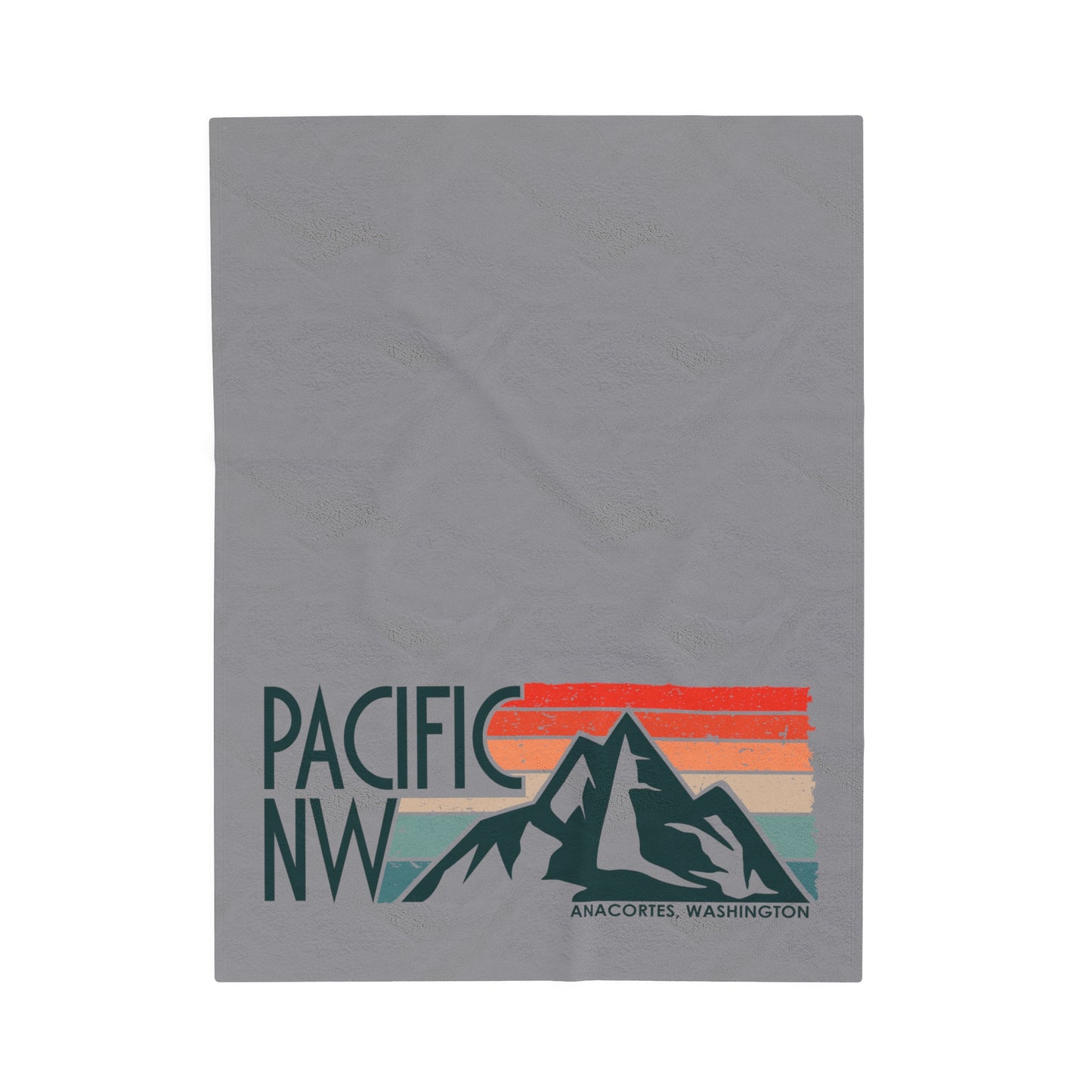 PNW ANACORTES Velveteen Plush Blanket