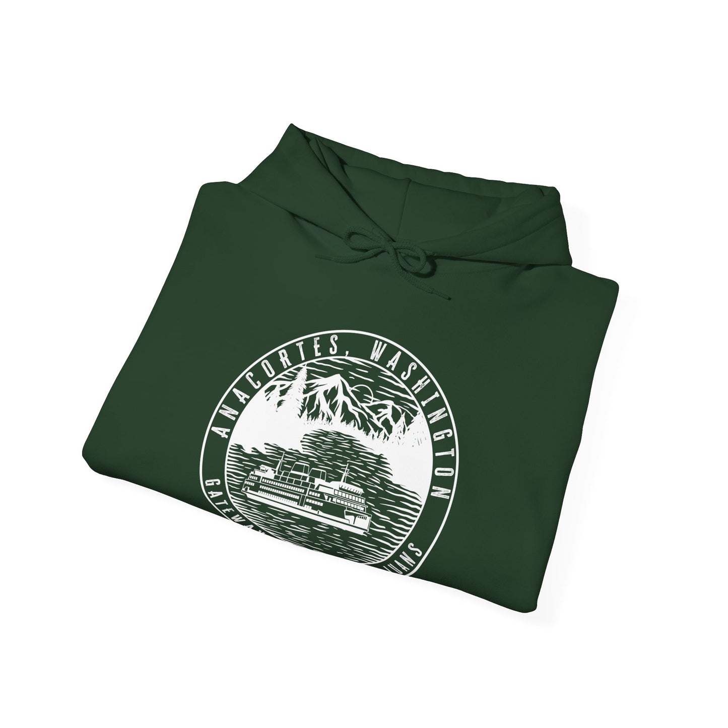 Anacortes Gateway Ferry Unisex Heavy Blend™ Hooded Sweatshirt
