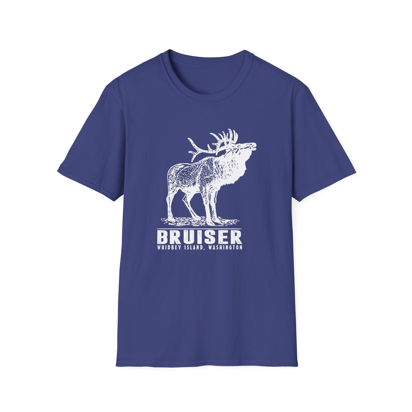 7 Bruiser - Whidbey Island Elk - Unisex Softstyle T-Shirt