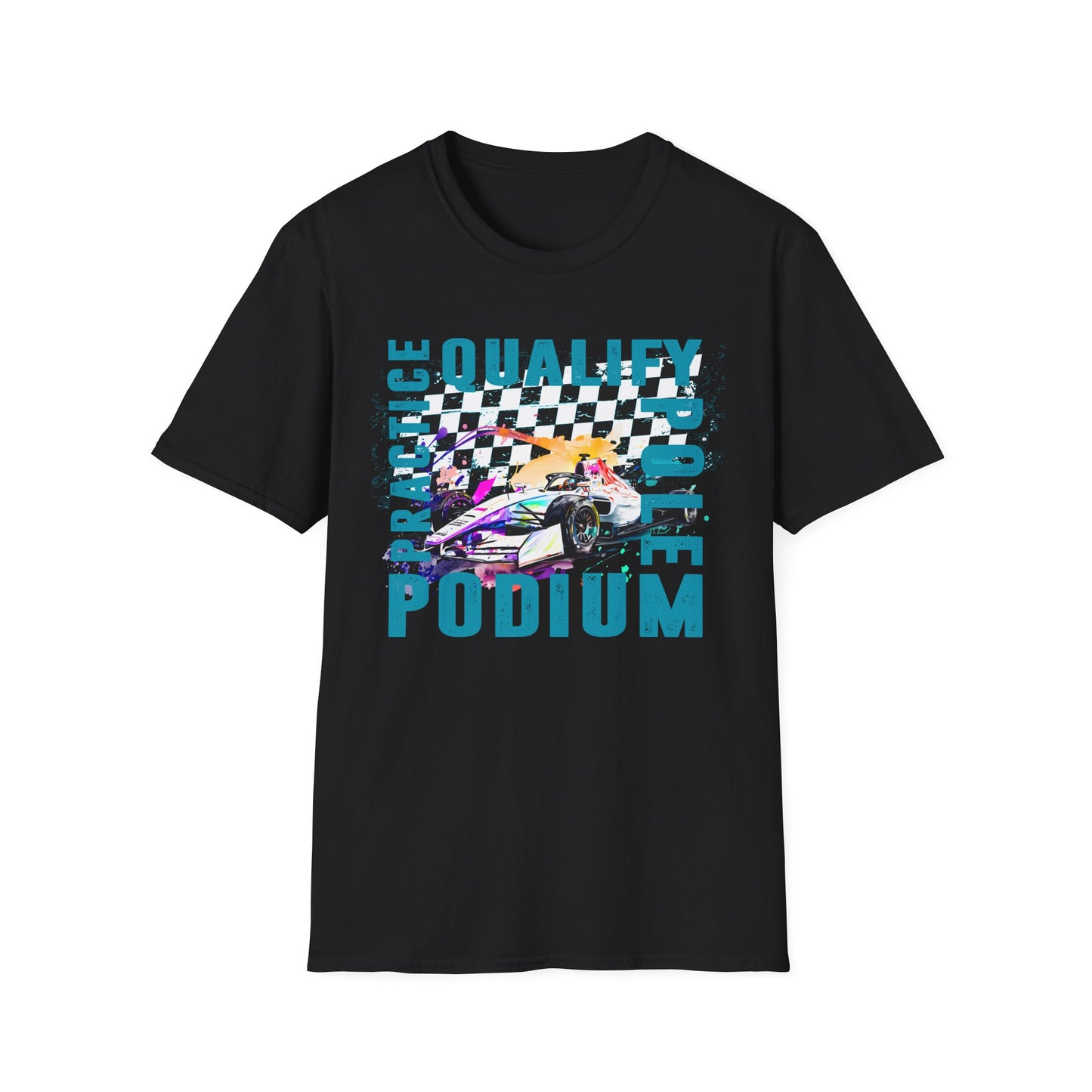 RACE DAY F1 Unisex Softstyle T-Shirt