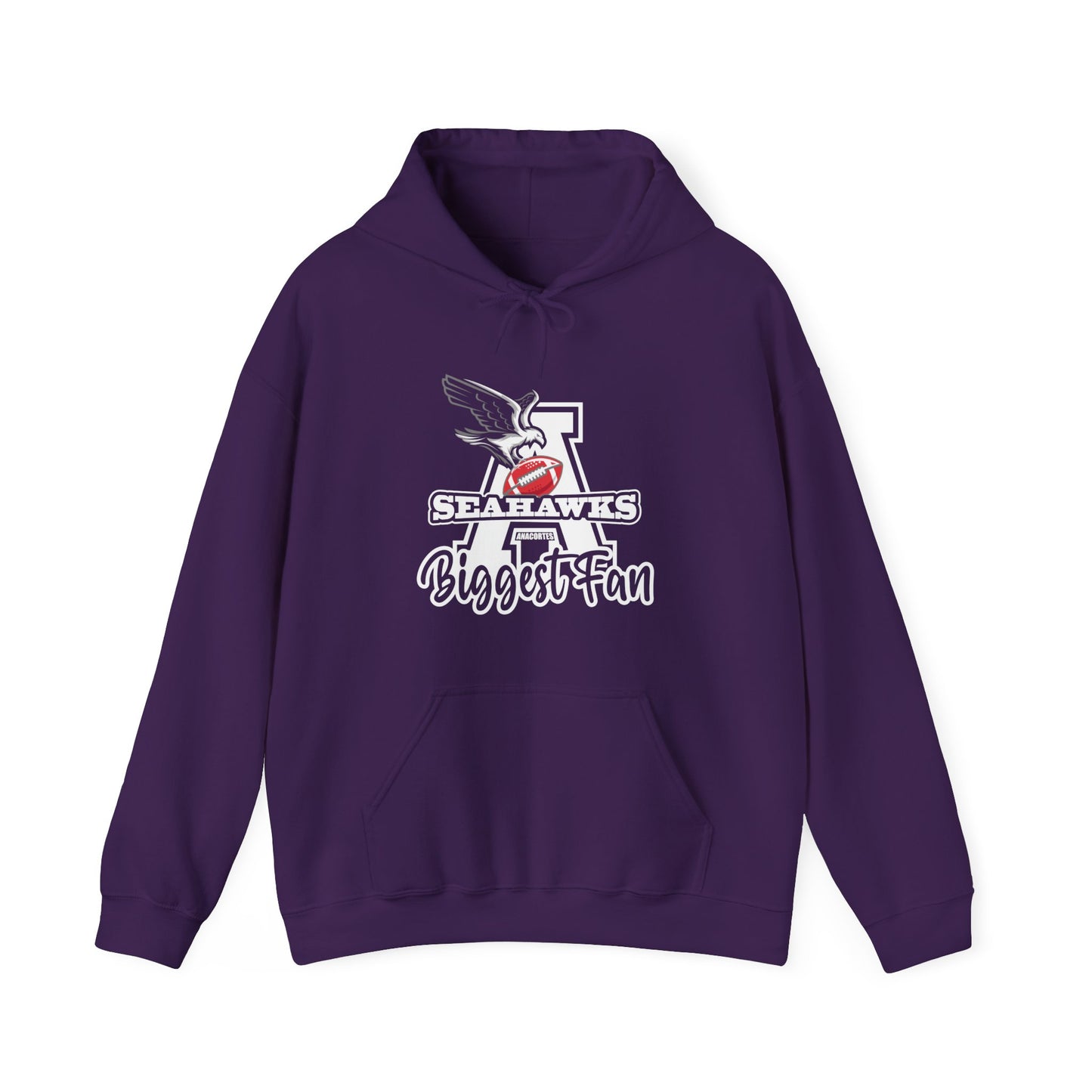 BIGGEST FAN ANACORTES SEAHAWKS Unisex Heavy Blend™ Hooded Sweatshirt