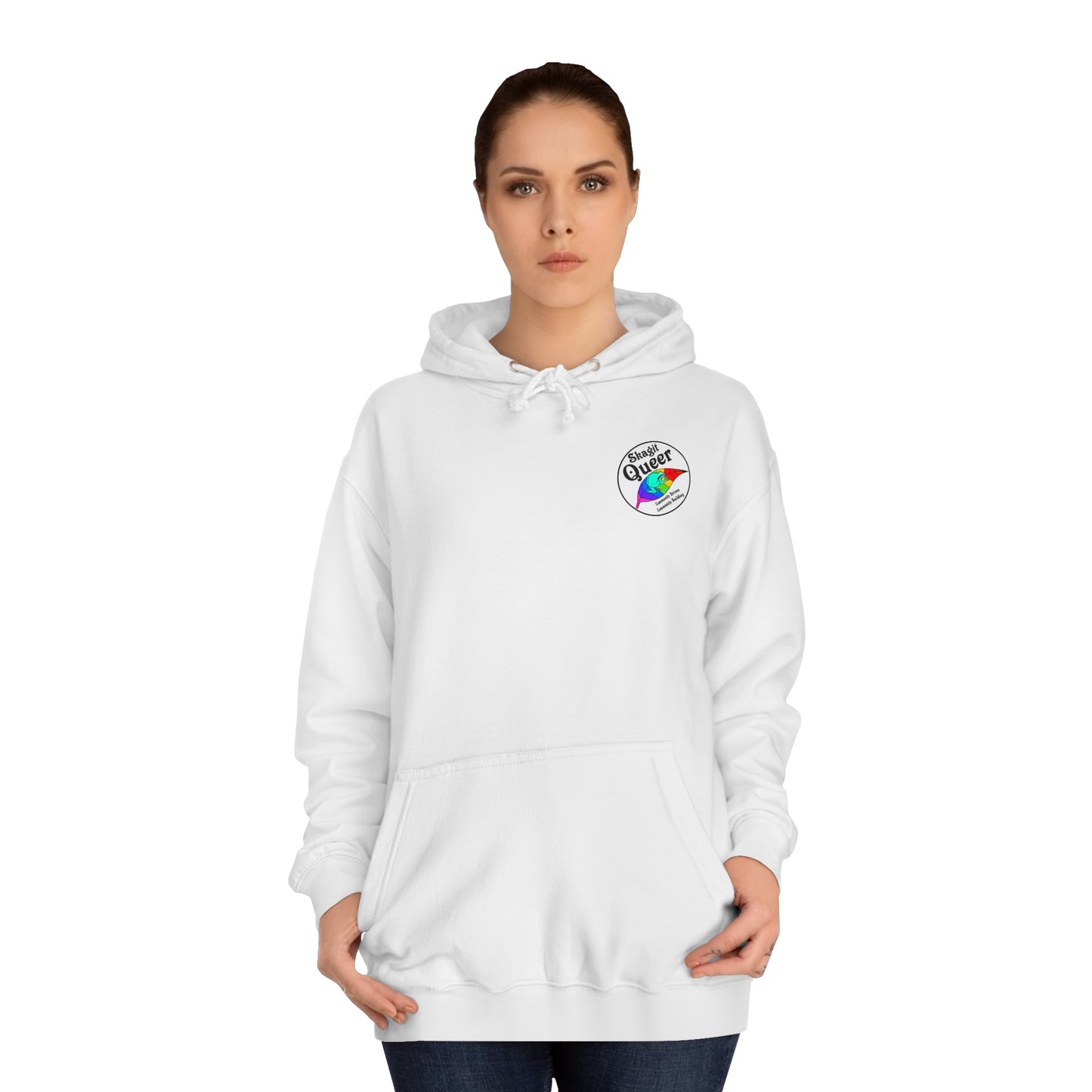 2 SKAGIT QUEER Unisex College Hoodie