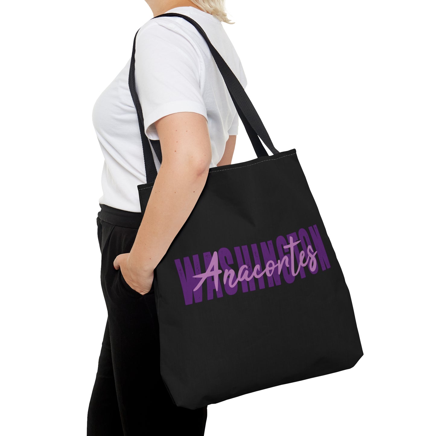 ANACORTES WASHINGTON TEXT Tote Bag