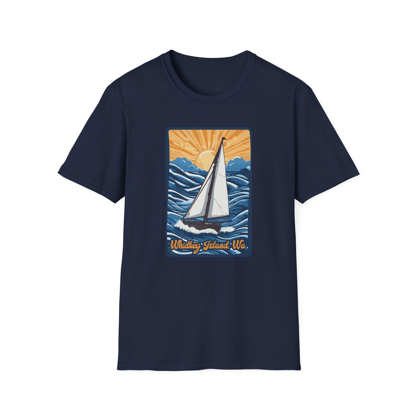 WHIDBEY ISLAND WA Unisex Softstyle T-Shirt