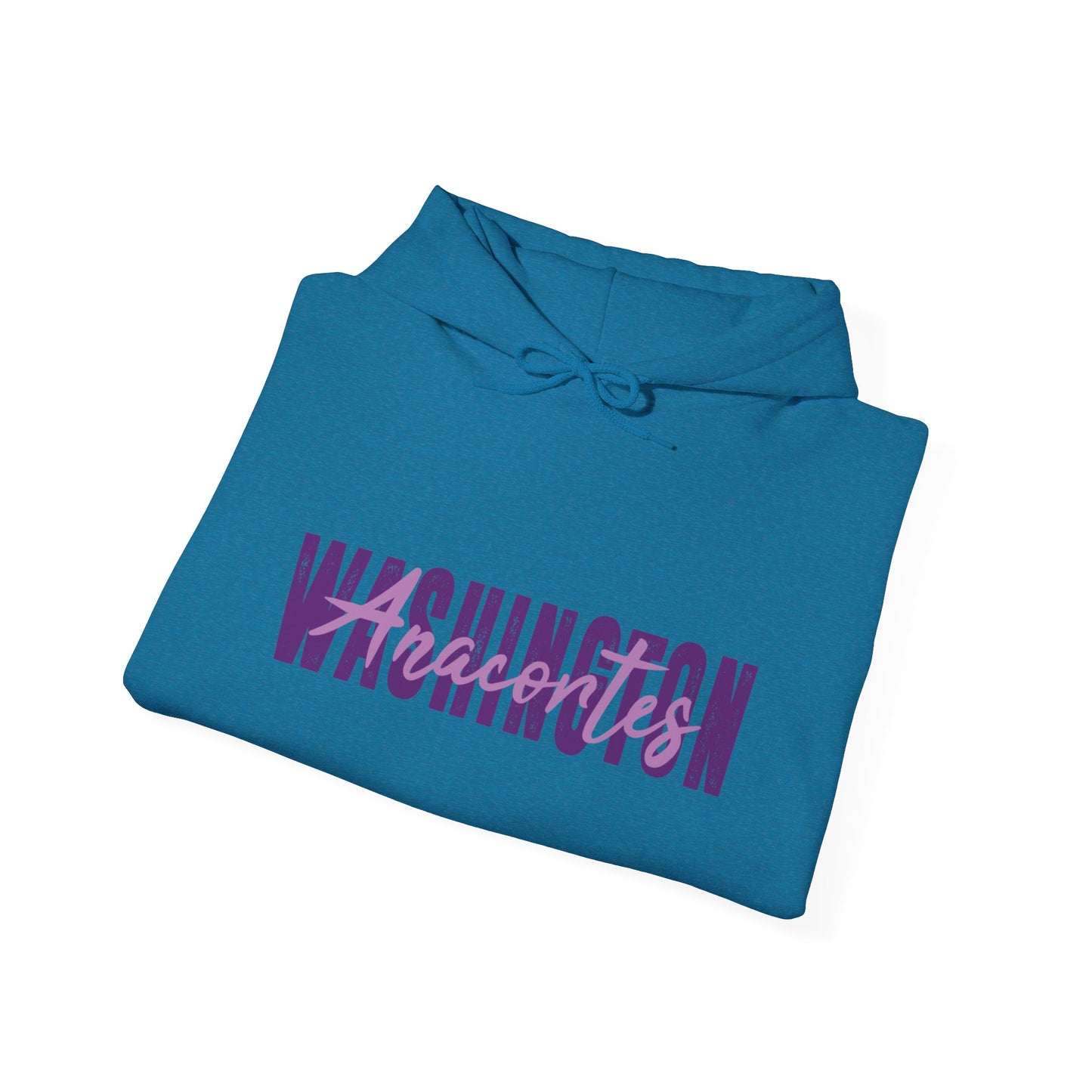 ANACORTES WASHINGTON TEXT Unisex Heavy Blend™ Hooded Sweatshirt