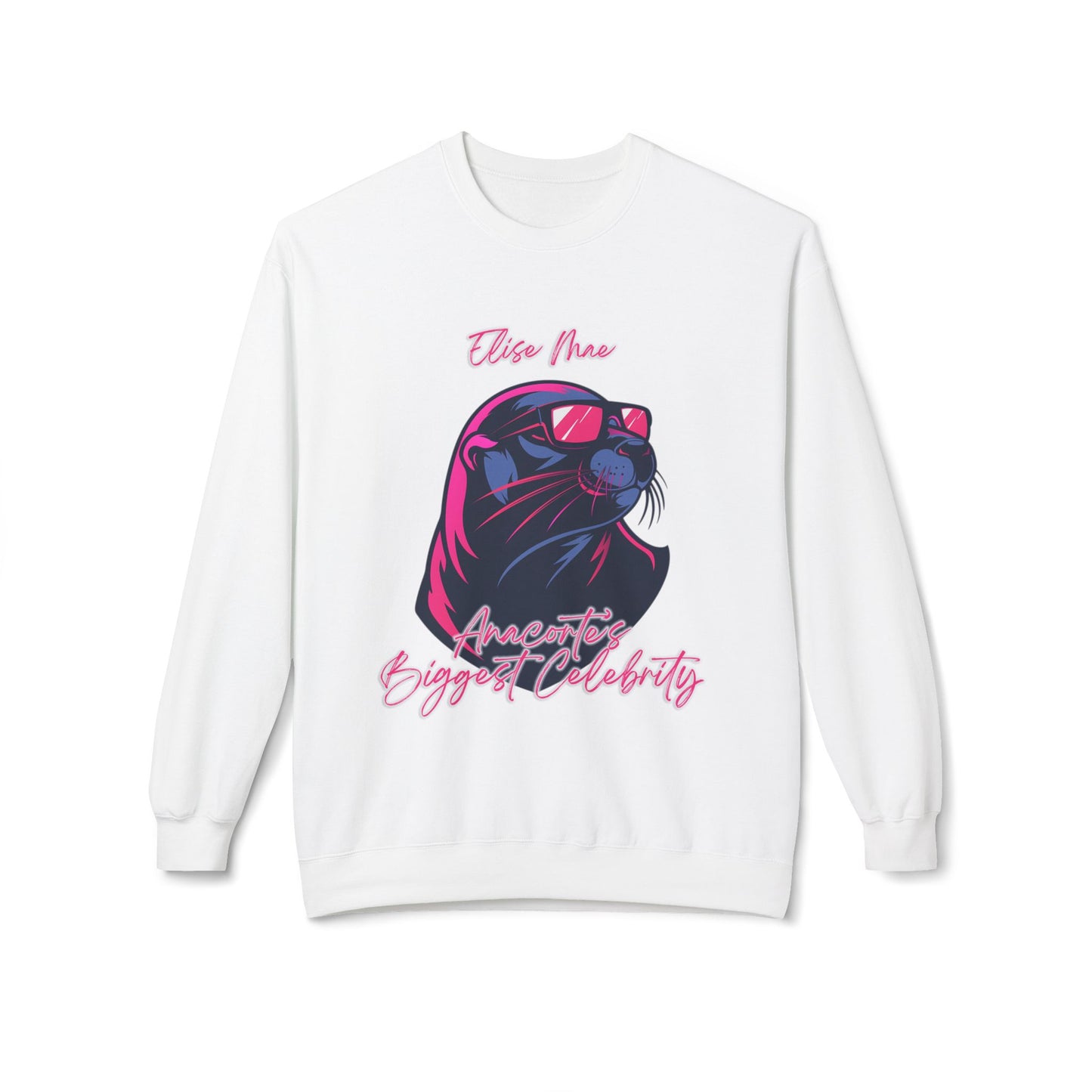 ELSIE MAE CELEBRITY Unisex Midweight Softstyle Fleece Crewneck Sweatshirt