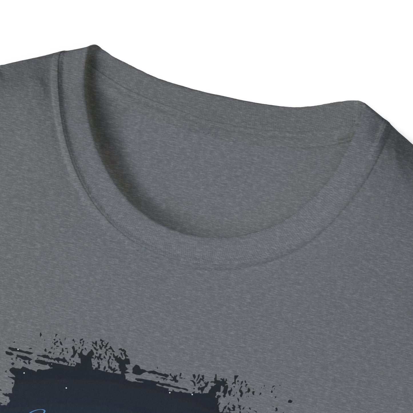 Whidbey Island Moon Night Unisex Softstyle T-Shirt