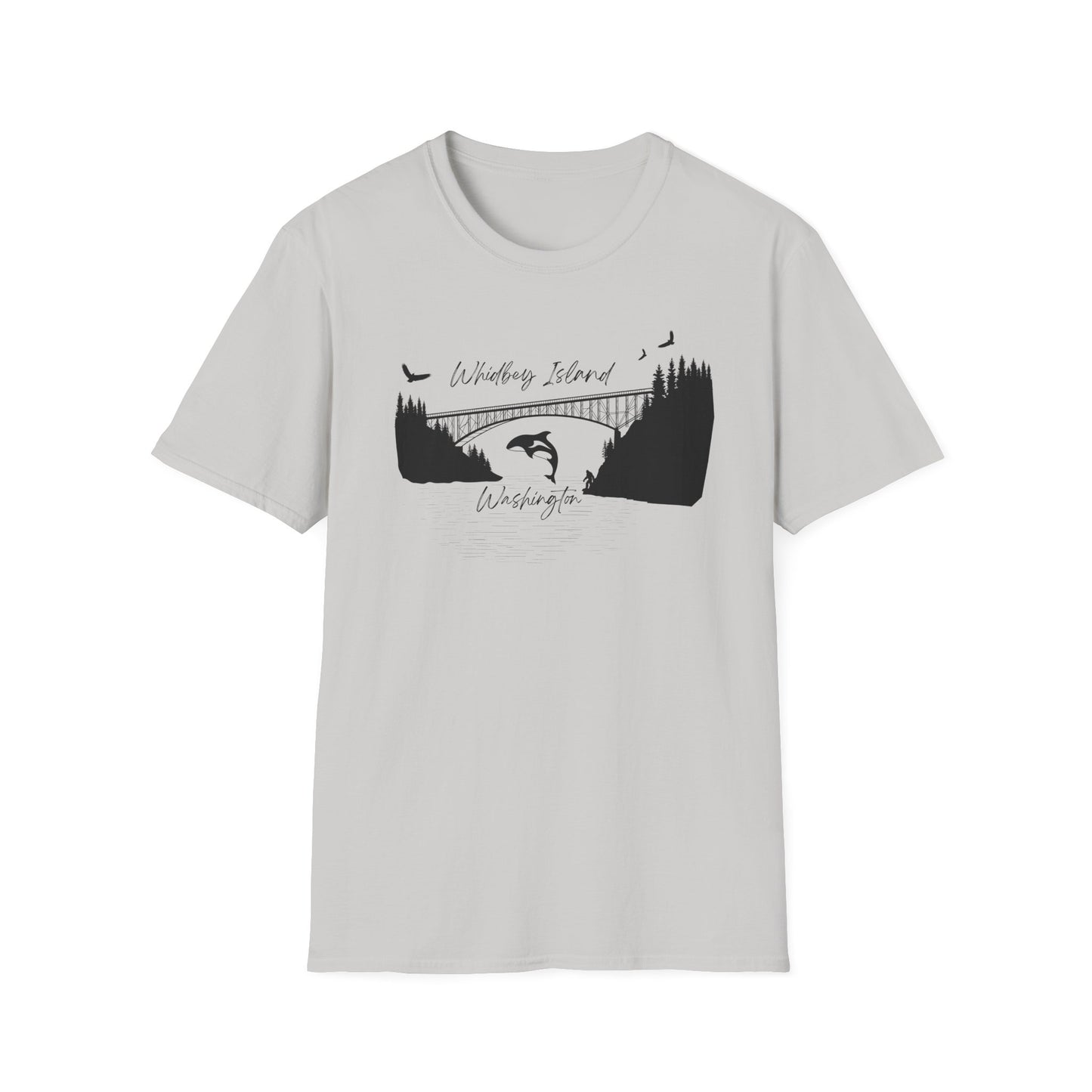 DECEPTION PASS BRIDGE, SCENE Unisex Softstyle T-Shirt