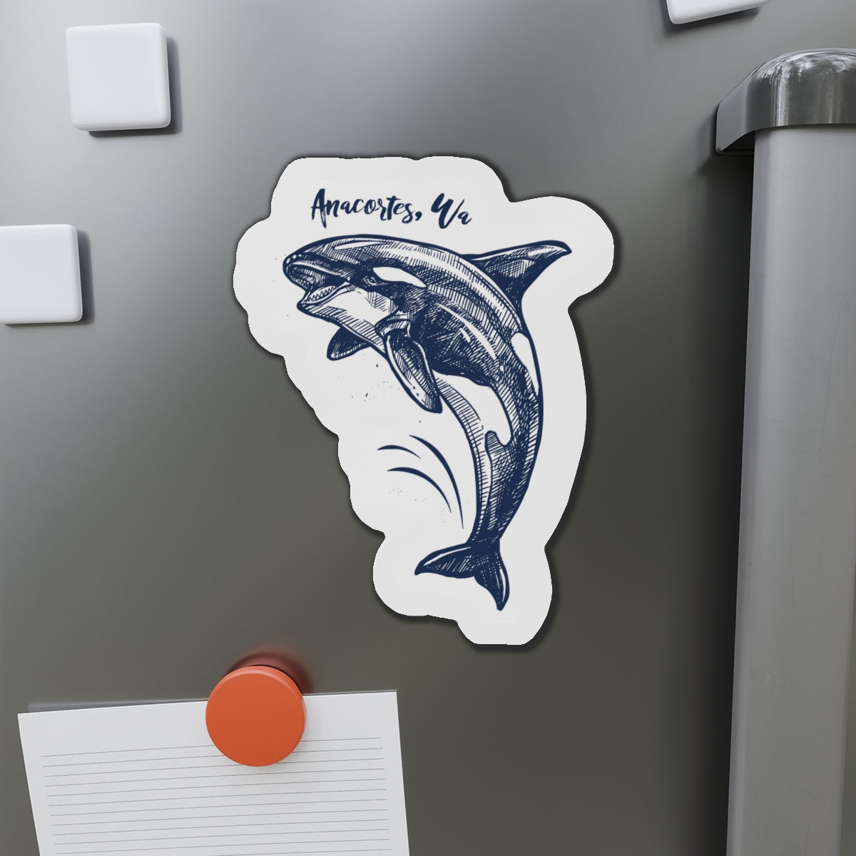 Anacortes Orca Sketch Magnet