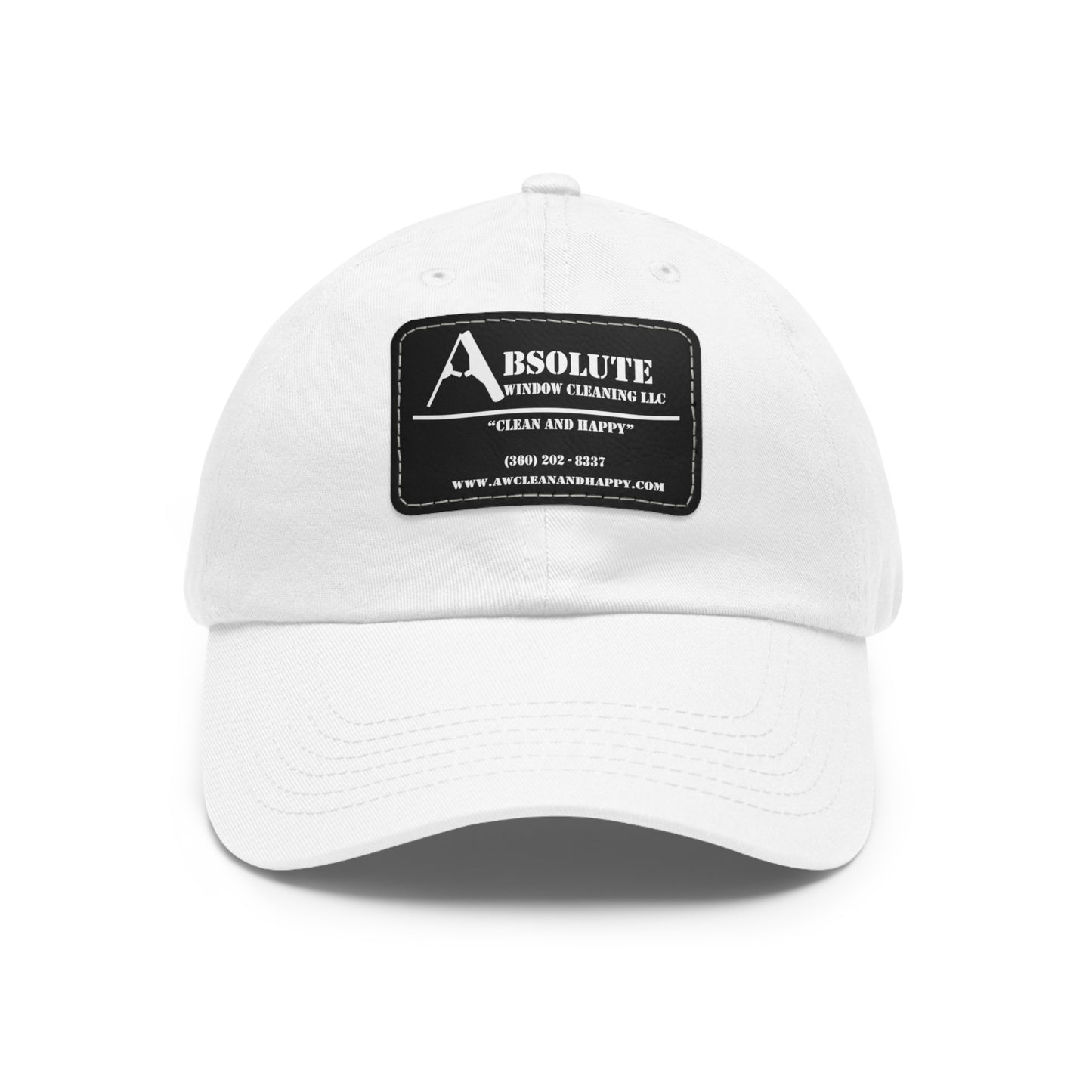 ABSOLUTE WINDOW Hat with Leather Patch