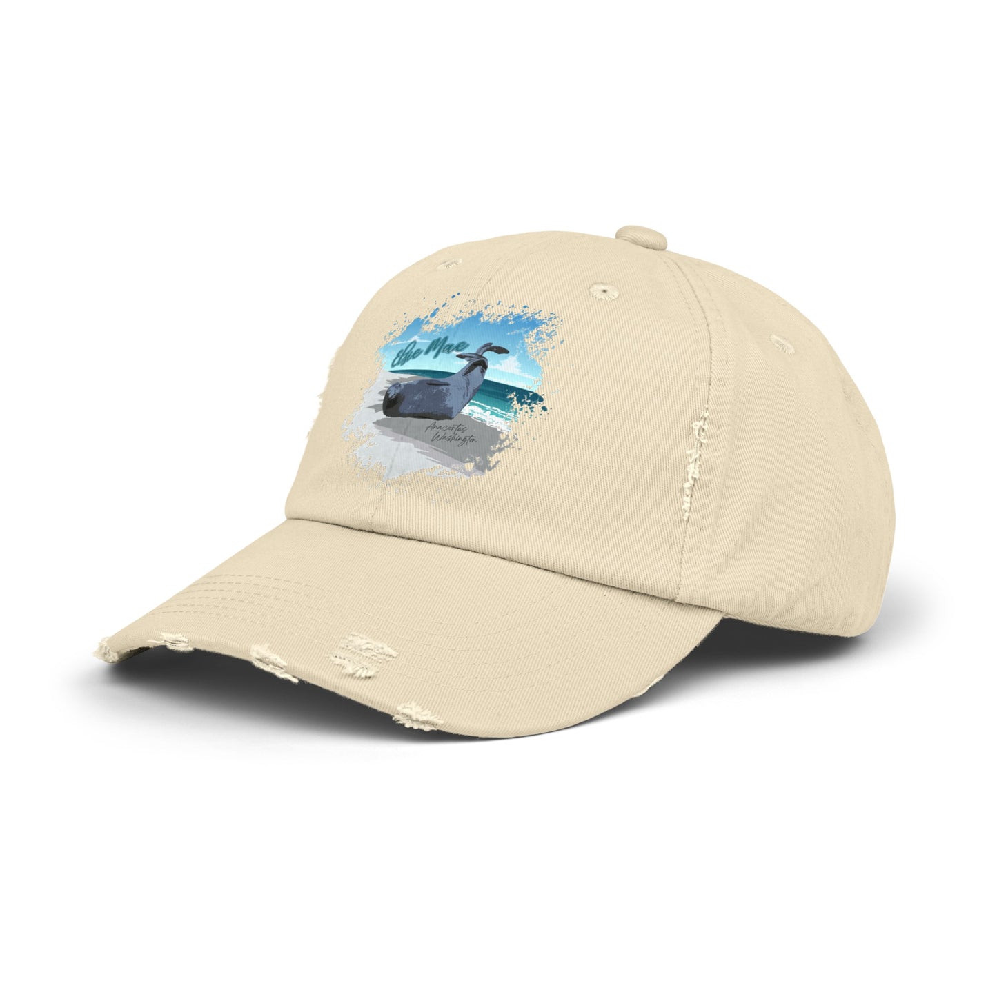 ELSIE Unisex Distressed Cap