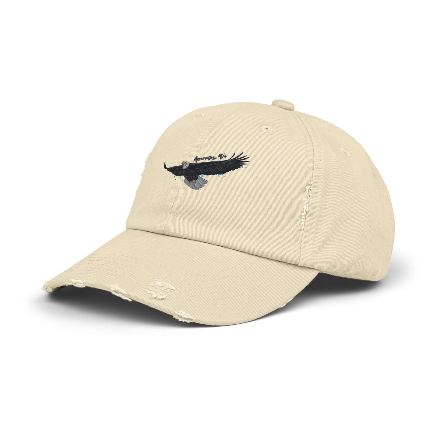 Anacortes Eagle Unisex Distressed Cap