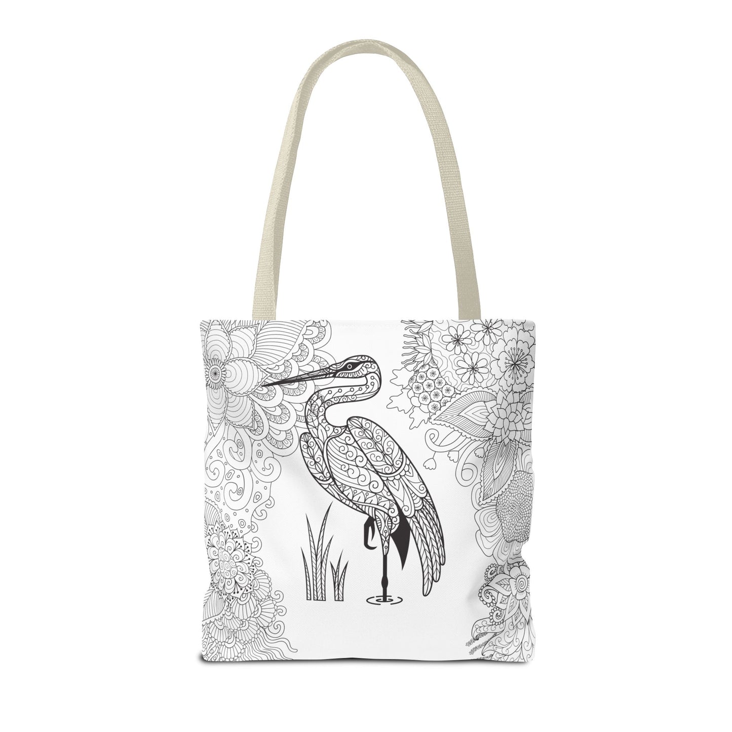 COLOR ME HERON Tote Bag