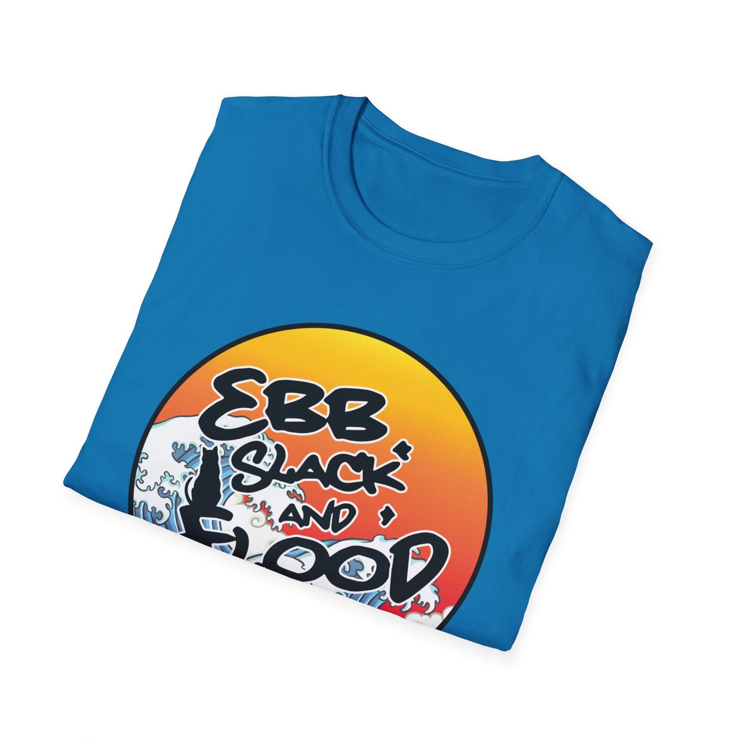 EBB SLACK FLOOD Wave Unisex Softstyle T-Shirt