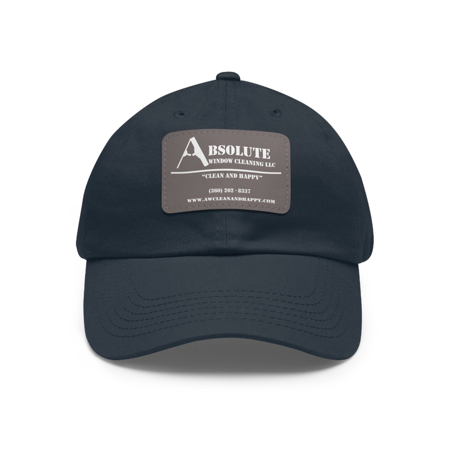 ABSOLUTE WINDOW Hat with Leather Patch
