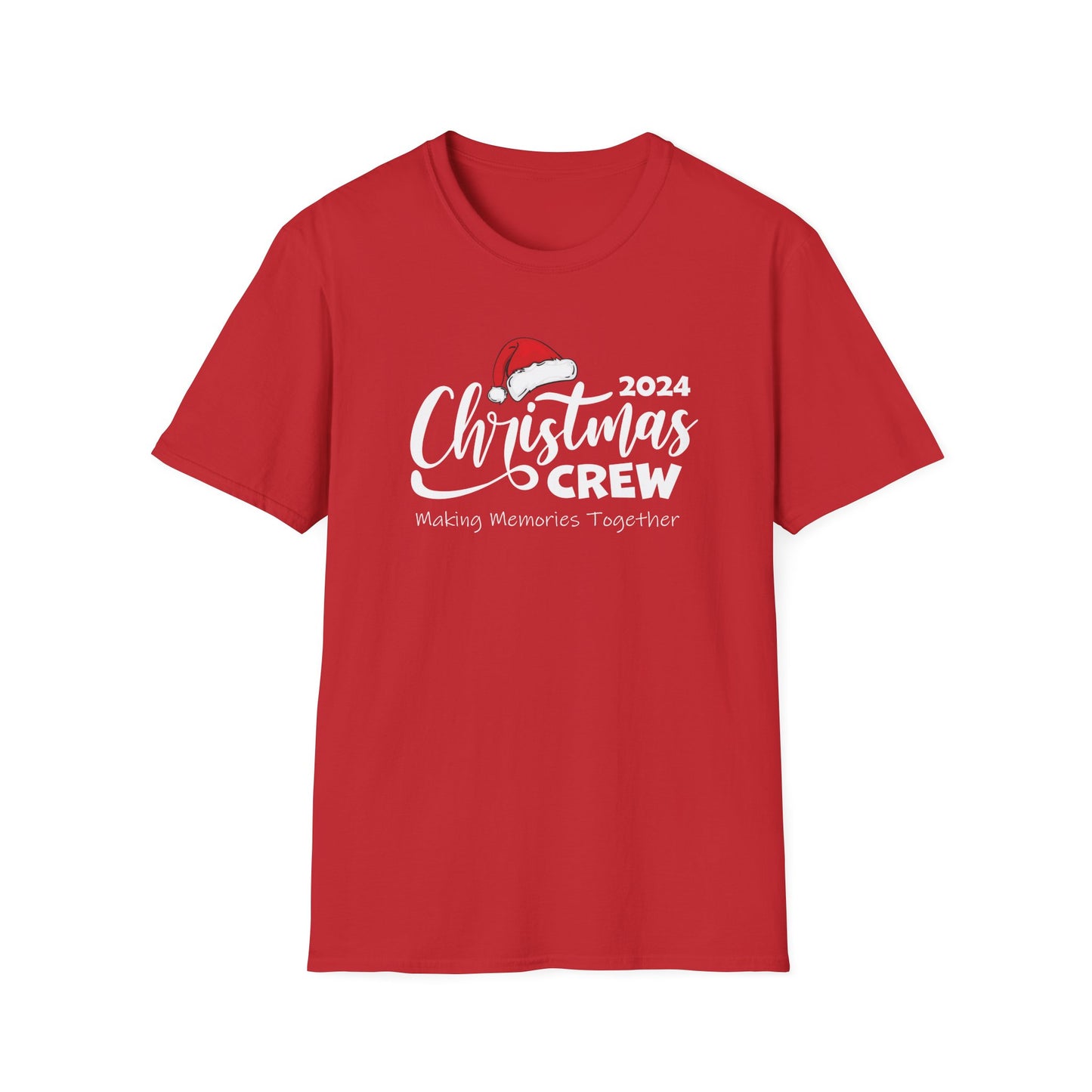 CHRISTMAS CREW 2024 Ornaments Unisex Softstyle T-Shirt