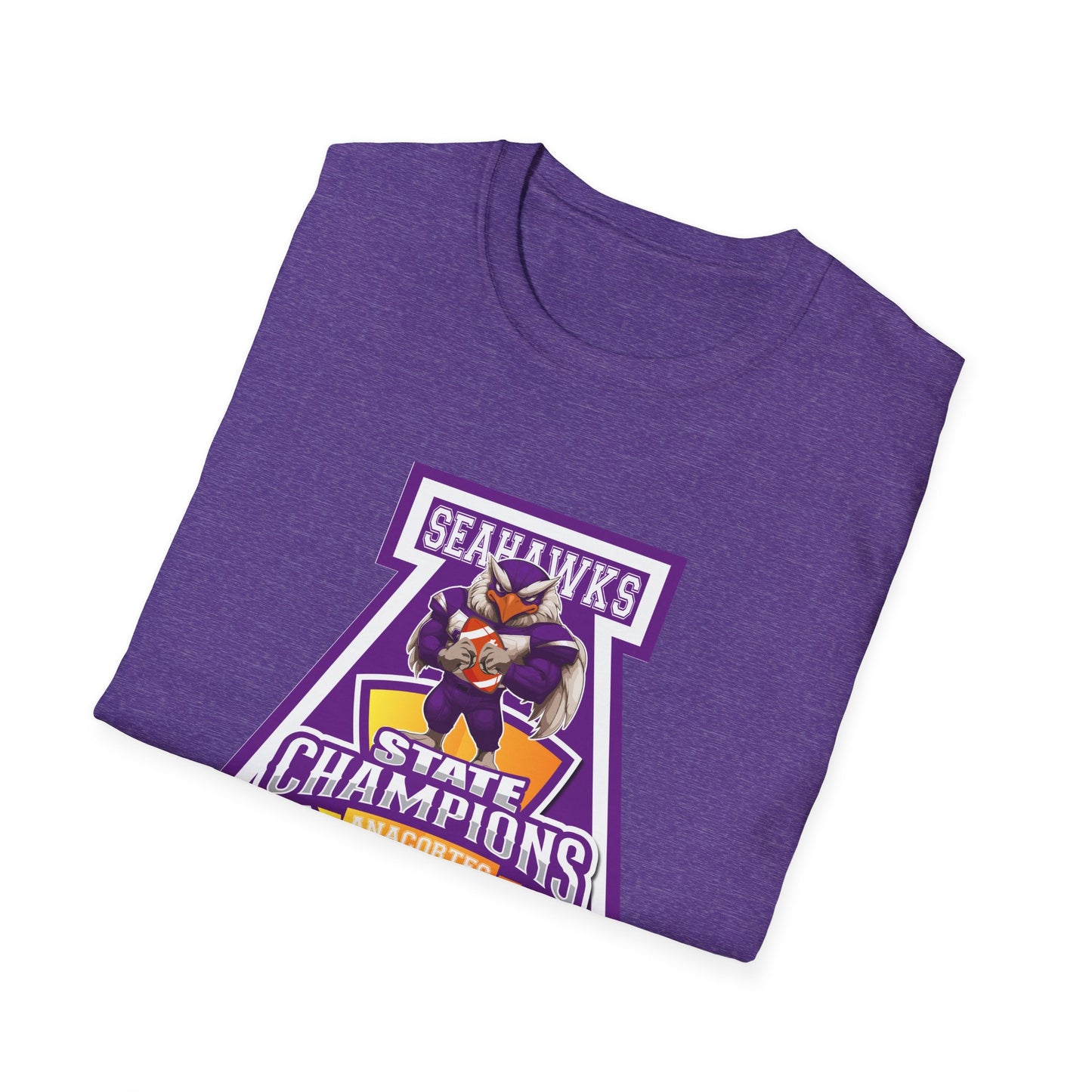 Copy of ANACORTES SEAHAWKS STATE CHAMP Unisex Softstyle T-Shirt