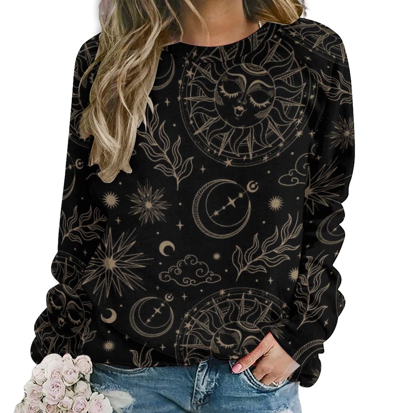 280gsm Custom Sweatshirt Designs Raglan Style RHDEC2 (All-Over Printing)