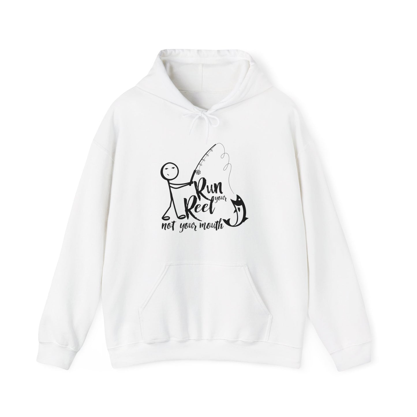 Copy of RUN YOUR REEL - 8 Unisex Heavy Blend™ Hooded Sweatshirt