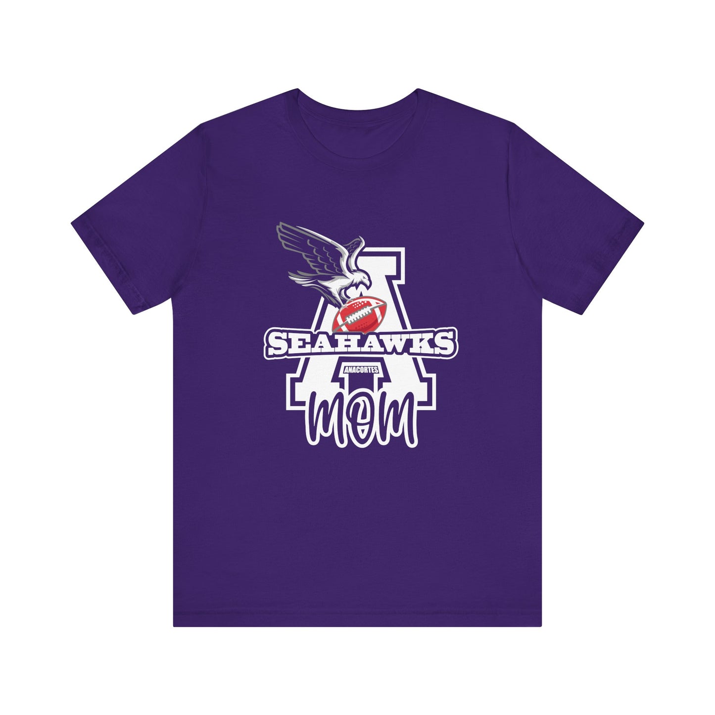 ANACORTES SEAHAWKS MOM Unisex Jersey Short Sleeve Tee