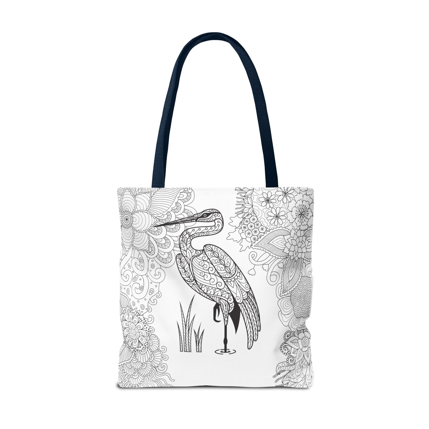 COLOR ME HERON Tote Bag