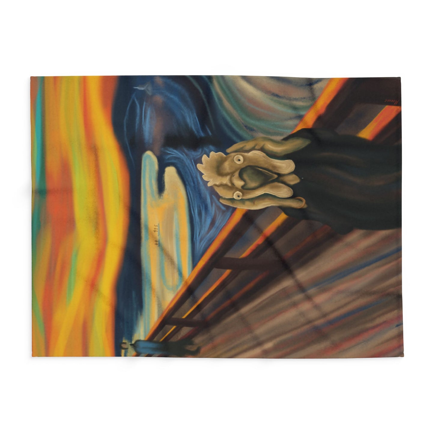THE CLUCK BY MONUES Arctic Fleece Blanket