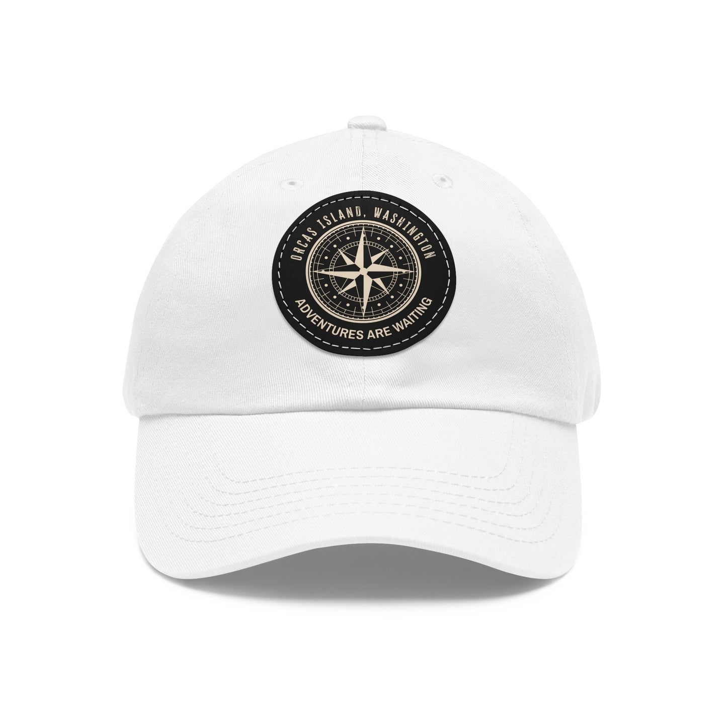 ORCAS COMPASS Hat with Leather Patch (Round)