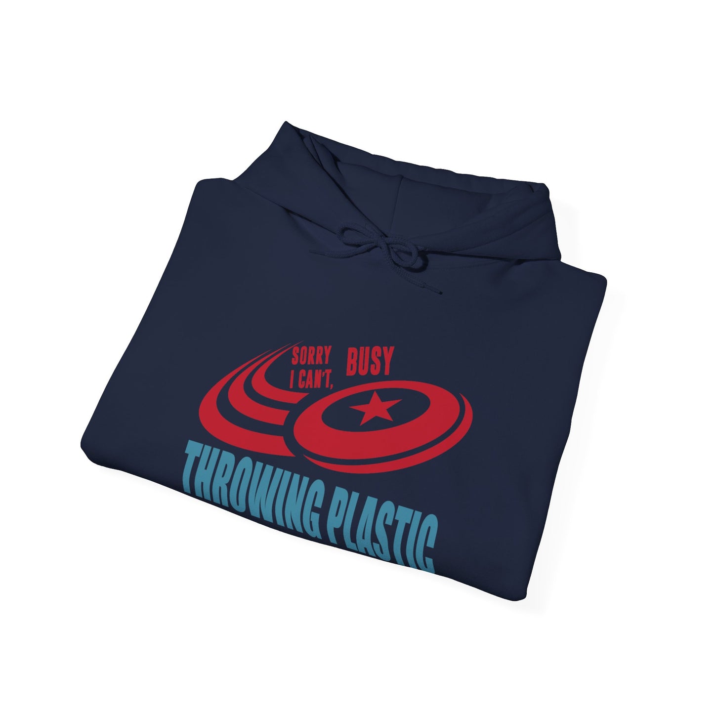 CANT..THROWING PLASTIC Unisex Heavy Blend™ Hooded Sweatshirt
