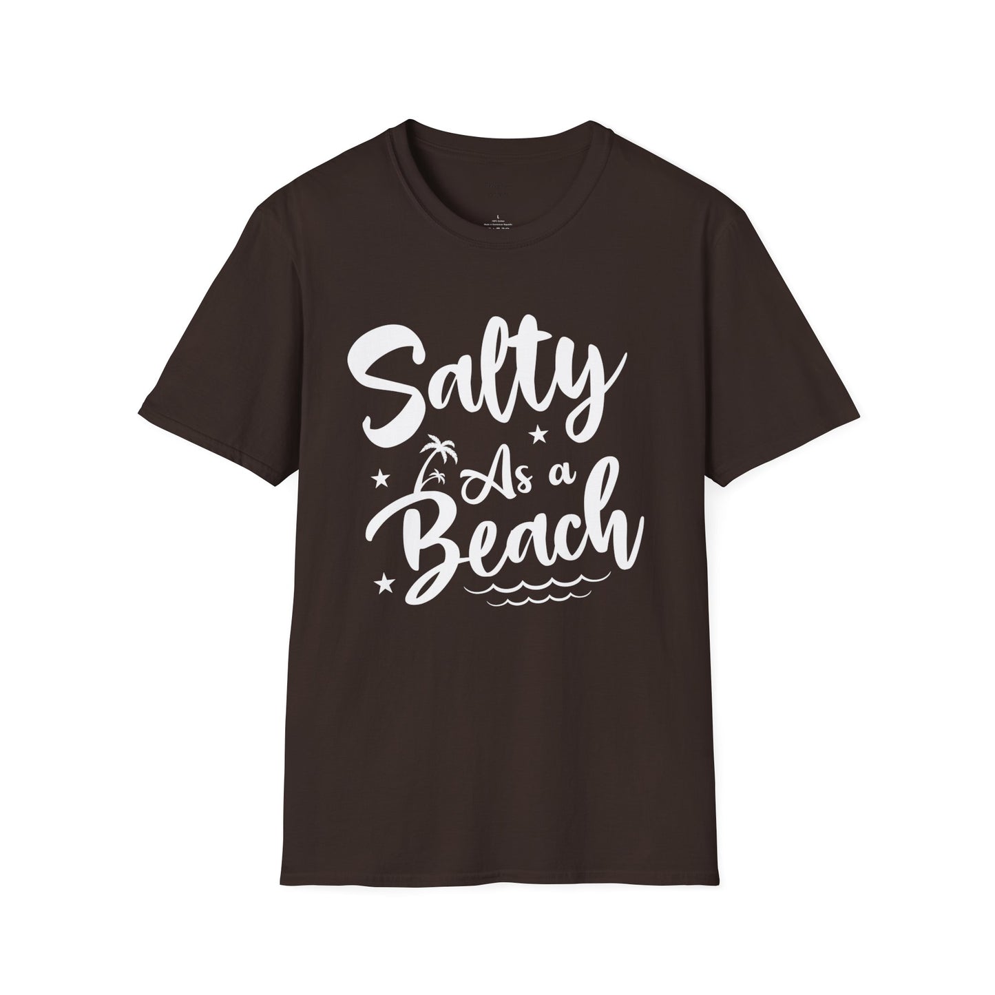 SALTY AS A BEACH Unisex Softstyle T-Shirt - Bulk