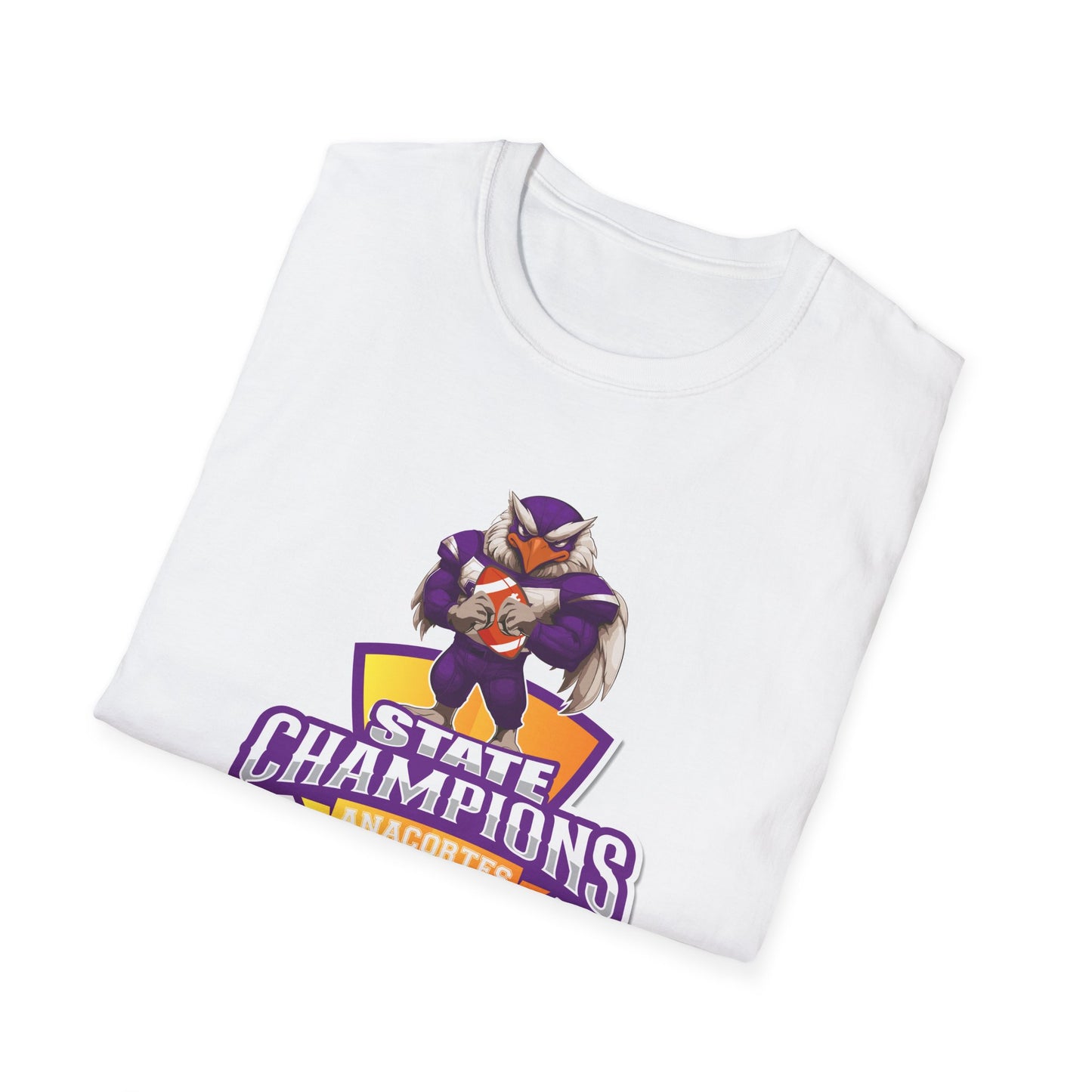 ANACORTES SEAHAWKS STATE CHAMP Unisex Softstyle T-Shirt