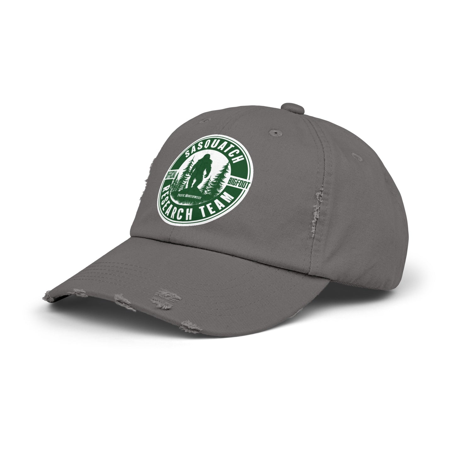 SASQUATCH - PNW Unisex Distressed Cap