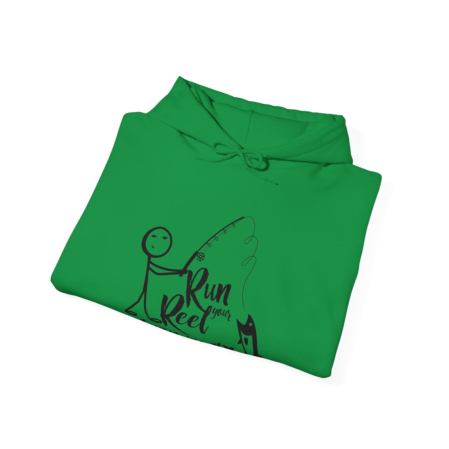 Copy of RUN YOUR REEL - 8 Unisex Heavy Blend™ Hooded Sweatshirt