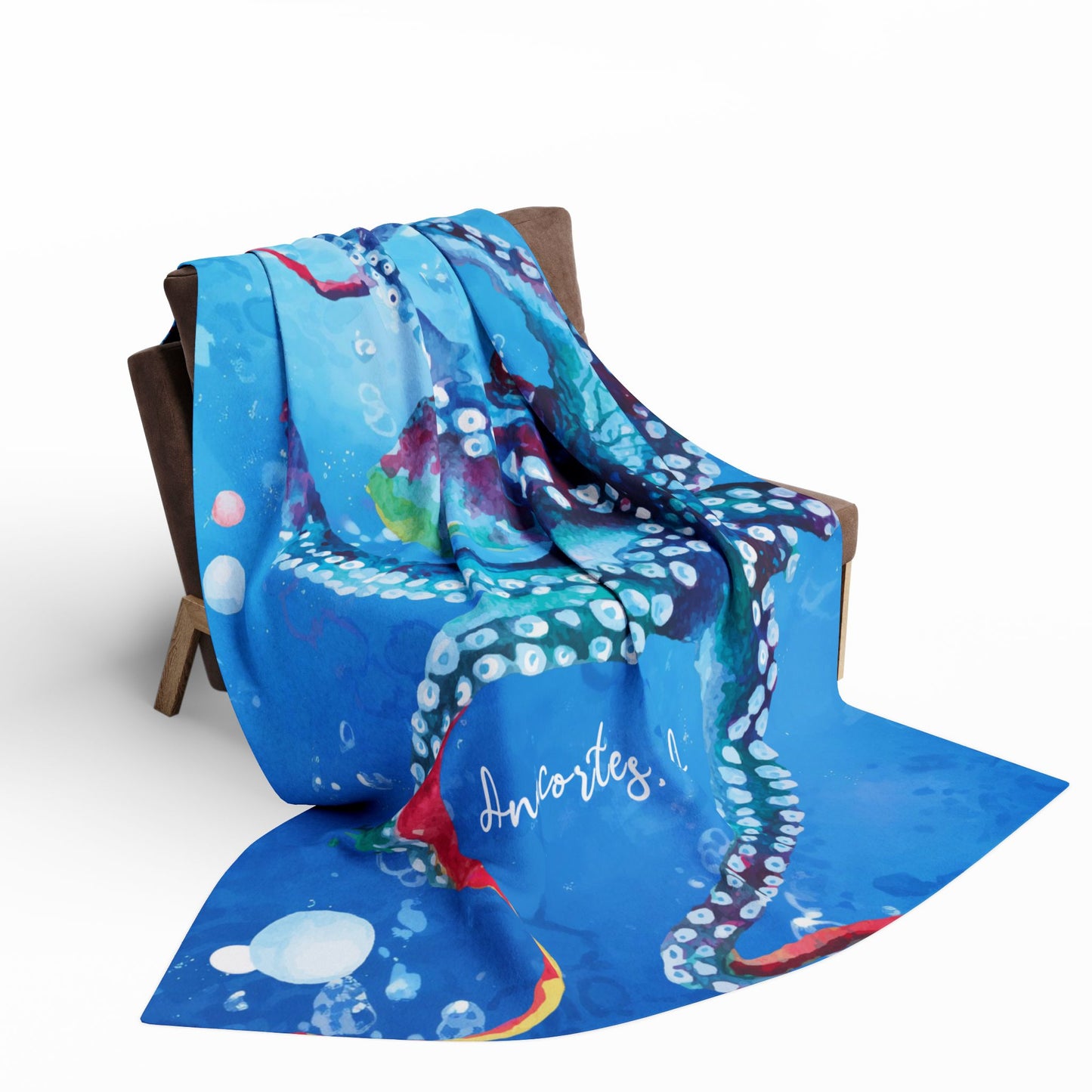 OCTOPUS DREAM - Anacortes Arctic Fleece Blanket