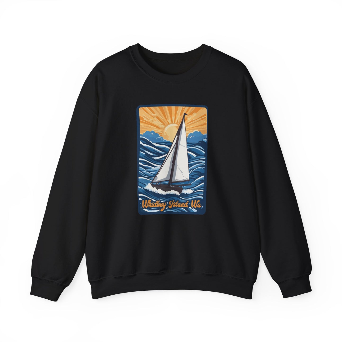 WHIDBEY ISLAND WA Unisex Heavy Blend™ Crewneck Sweatshirt