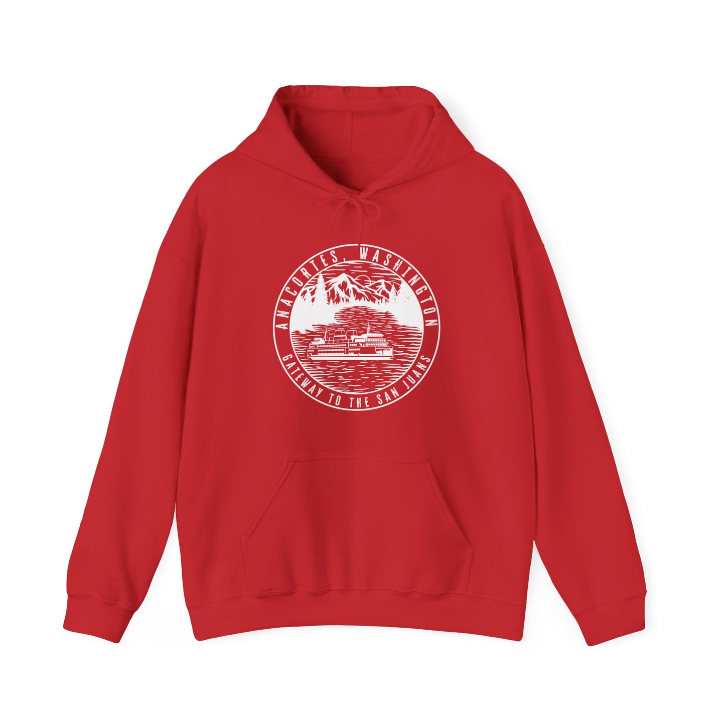 Anacortes Gateway Ferry Unisex Heavy Blend™ Hooded Sweatshirt