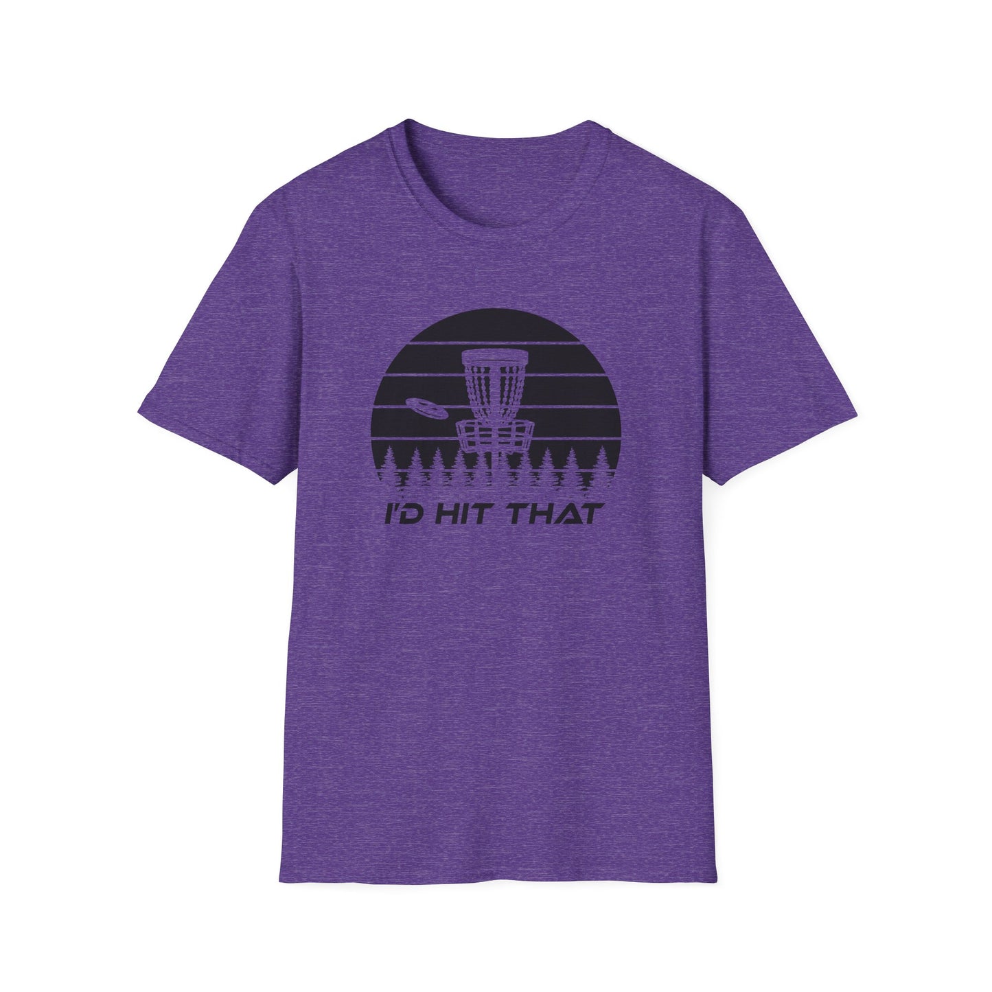 ID HIT THAT - DISC GOLF Unisex Softstyle T-Shirt