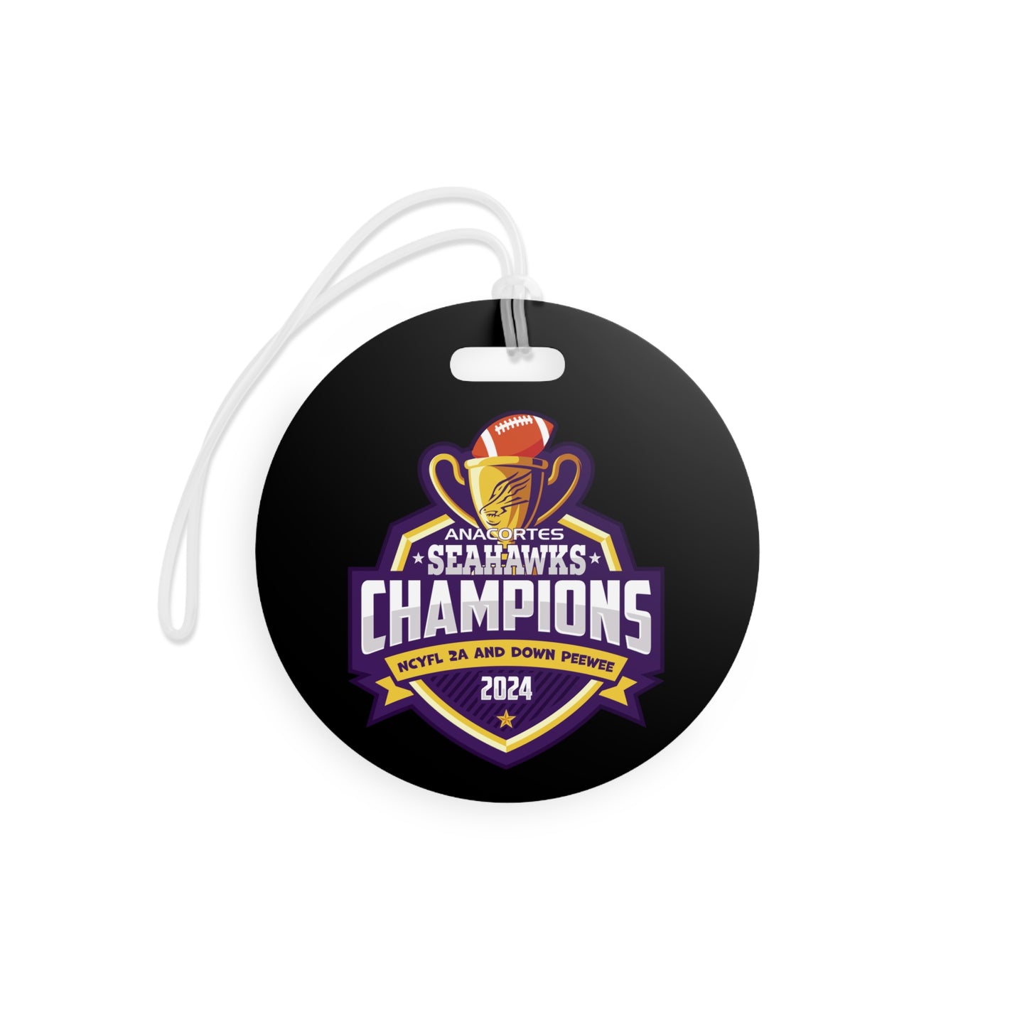 Peewee Champions Bag Tags