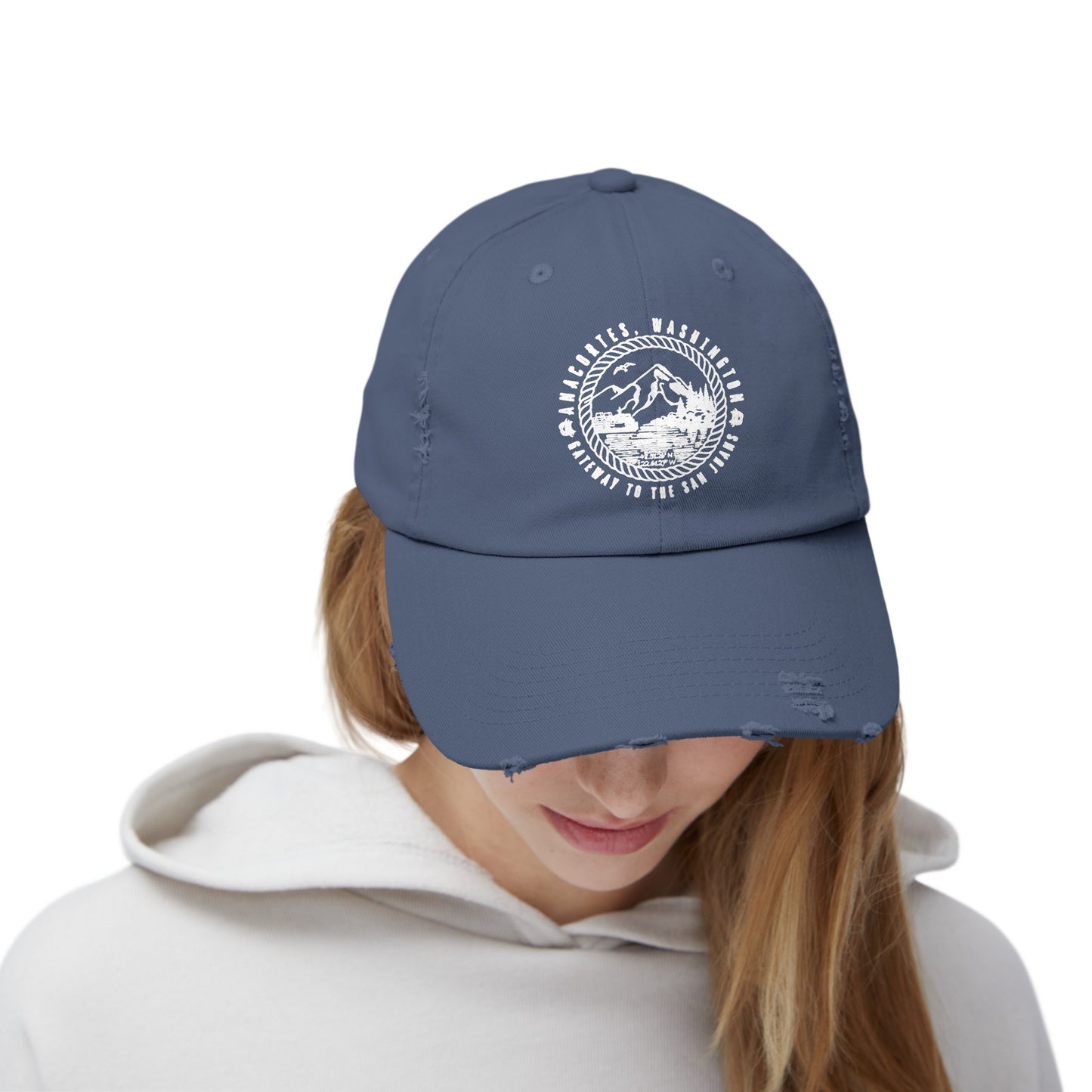 ANACORTES GATEWAY 2 Unisex Distressed Cap