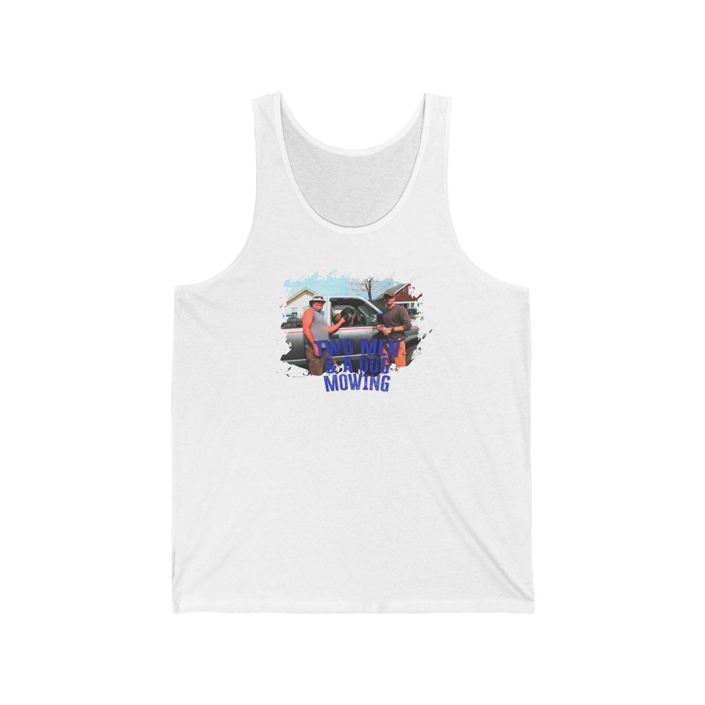 TWO MEN - Mowing Unisex Jersey Tank
