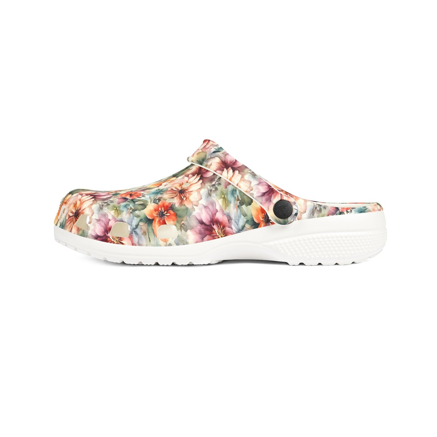 Soft Flowers Rubber Shoes