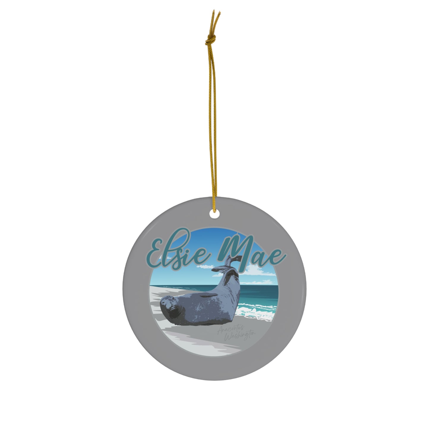 ELSIE Ceramic Ornament