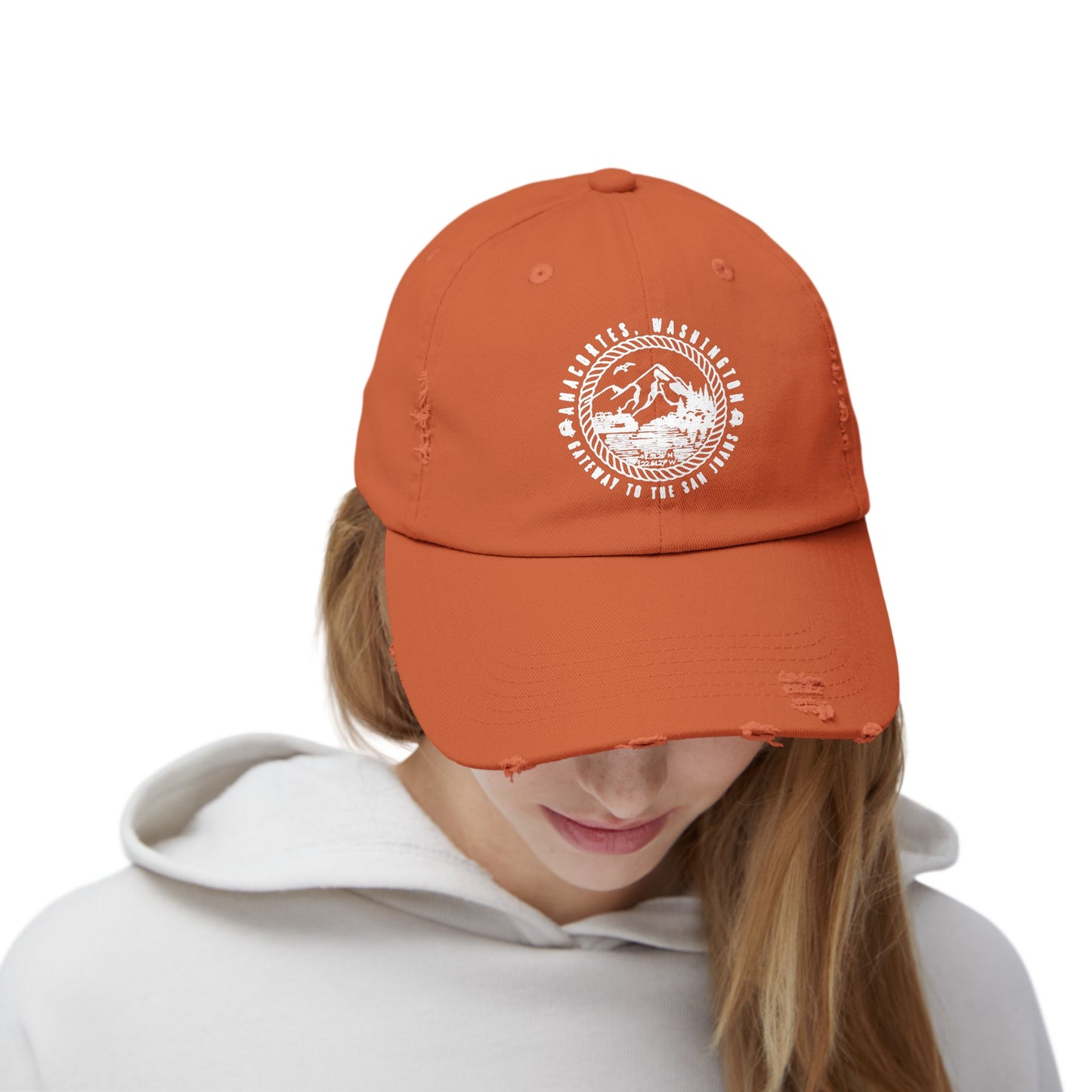 ANACORTES GATEWAY 2 Unisex Distressed Cap