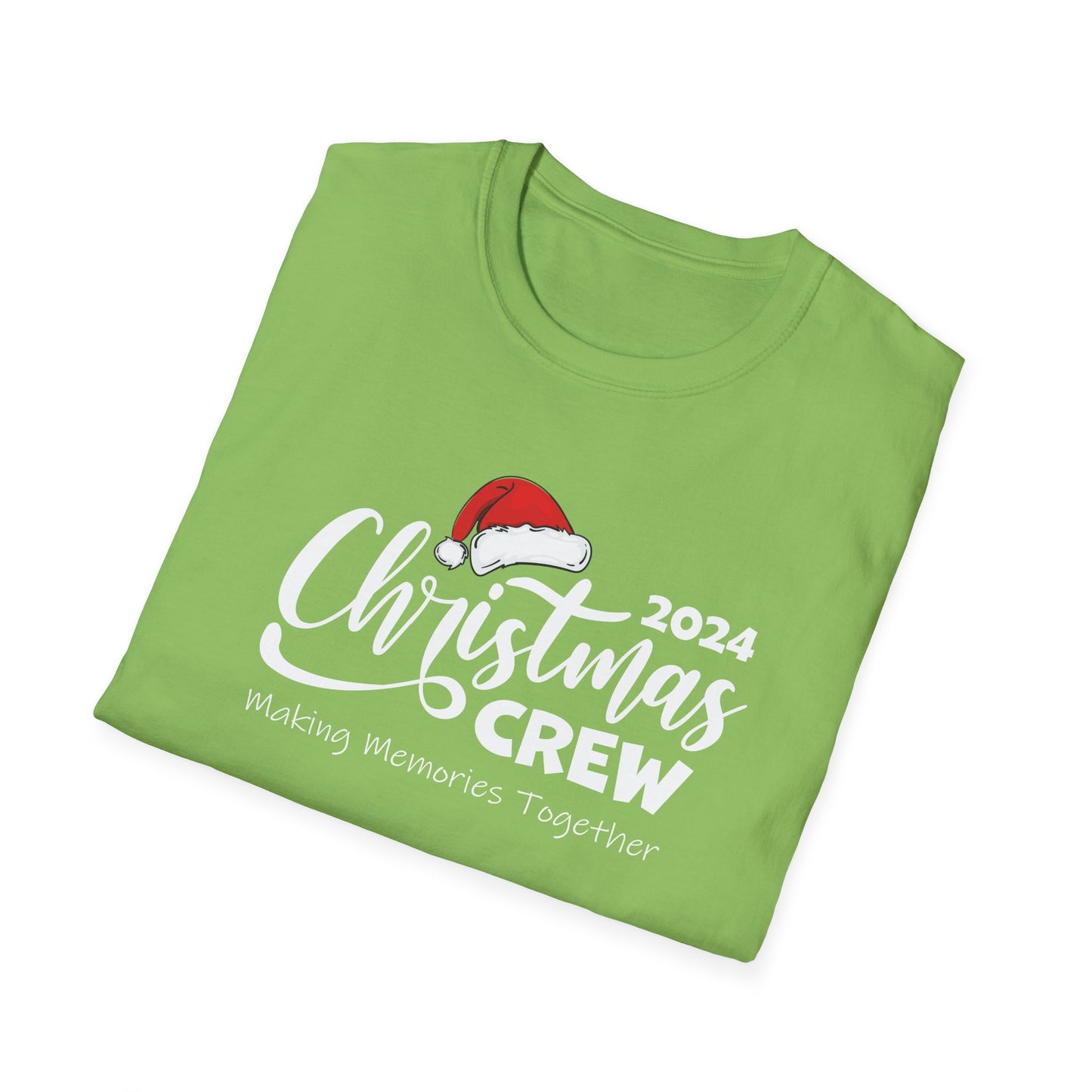 CHRISTMAS CREW 2024 Ornaments Unisex Softstyle T-Shirt
