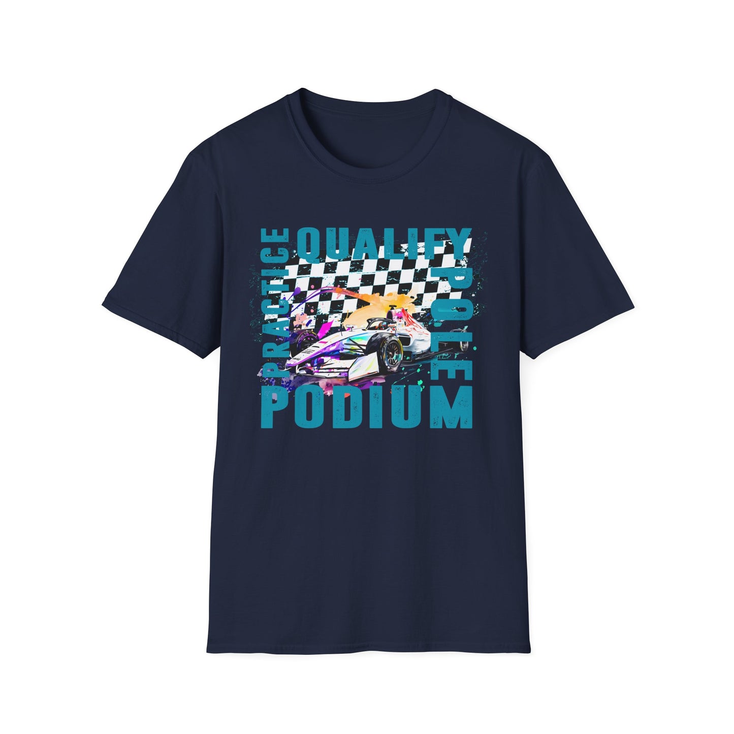 RACE DAY F1 Unisex Softstyle T-Shirt